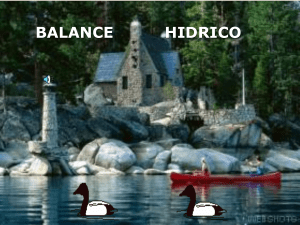balance hidrico