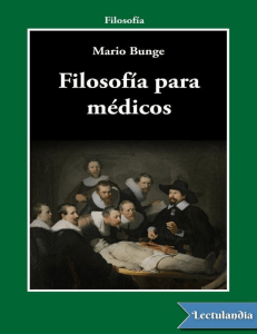 Filosofía para médicos.pdf · versión 1