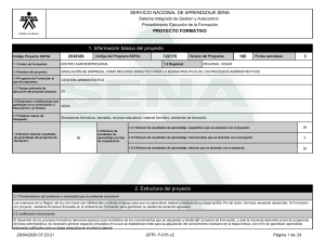 Reporte Proyecto Formativo - 2038386 - SIMULACIÒN DE EMPRESA- PROC. ADMINIS
