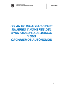l Plan de Igualdad Ayto. Madrid