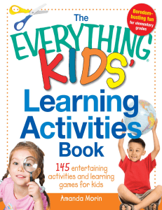 Entertaining activities and learning games for kids