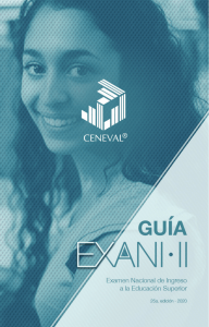 Guía EXANI-II 25a. edición 2020