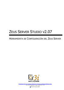 Manual Zeus Server Studio