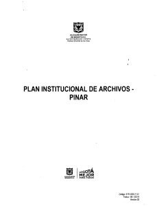 1. Plan Institucional de Archivos 5TR-GDO-P-01 V2