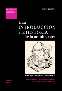 Una introducción a la Historia de la Arquitectura