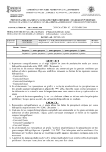 Examen Geografía de la Comunidad Valenciana (Extraordinaria de 2006)