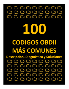 100 codigos comunnes obd2