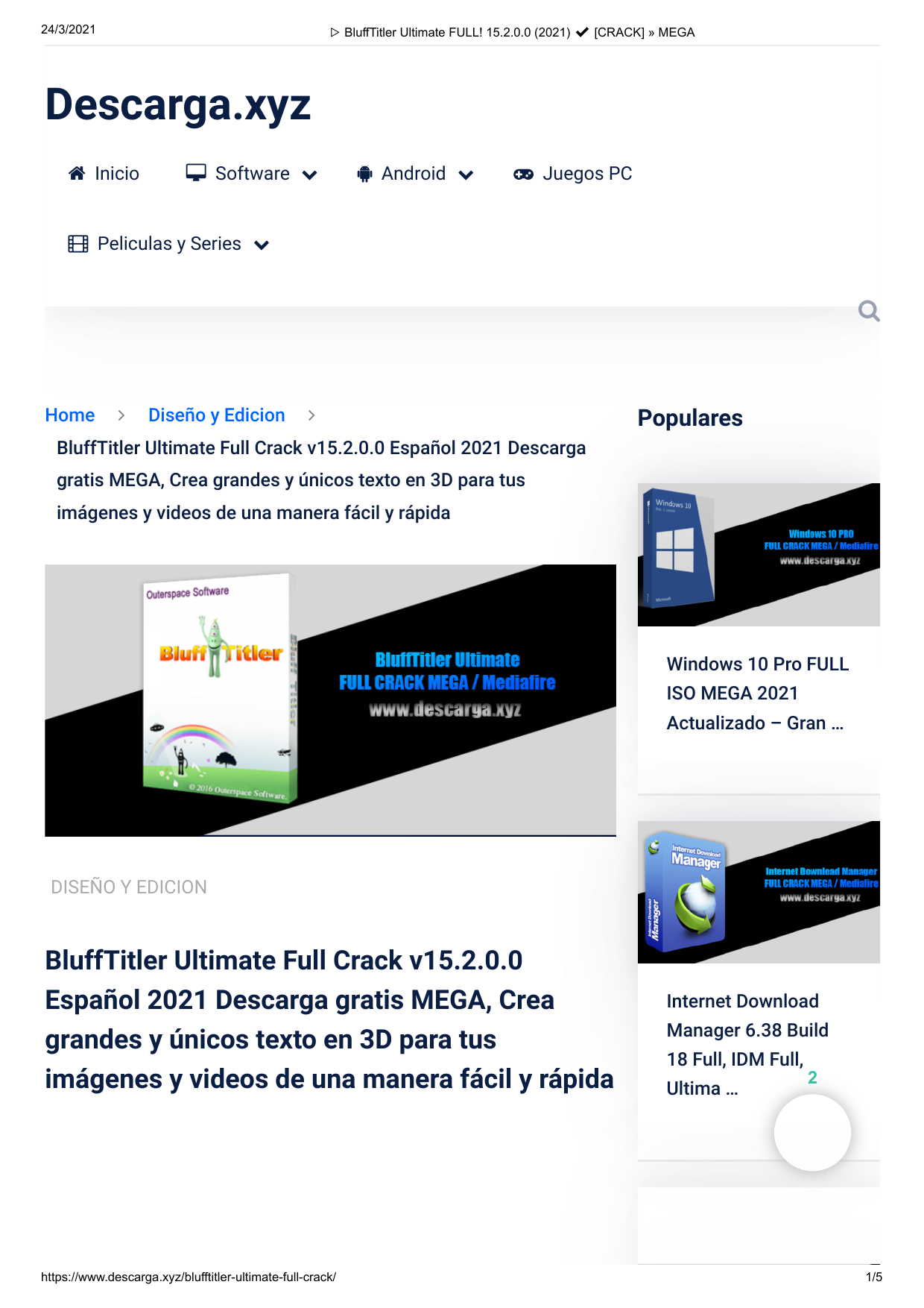for android instal BluffTitler Ultimate 16.3.0.3
