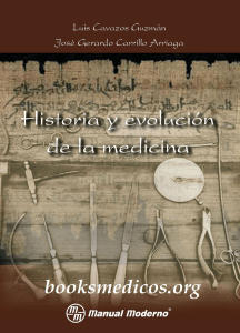 Historia y evolucion de la medicina booksmedicos.org