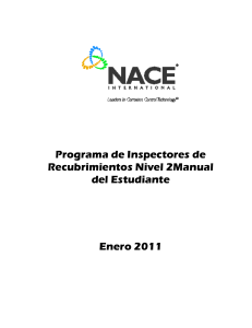 NACE CIP II Español 2011