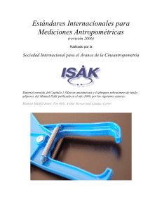 ISAK - Estandares internacionales para Mediciones Antropometricas