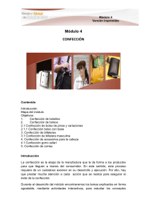 Confecci&oacute;n de Bolsos, Billeteras y Accesorios - M&oacute;dulo 4
