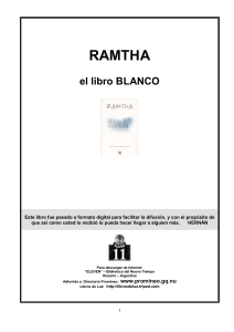 Ramtha El libro blanco
