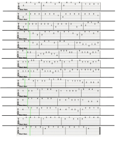 Sasageyo guitar tab