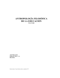 Antropologia-filosófica de la educación subrayado