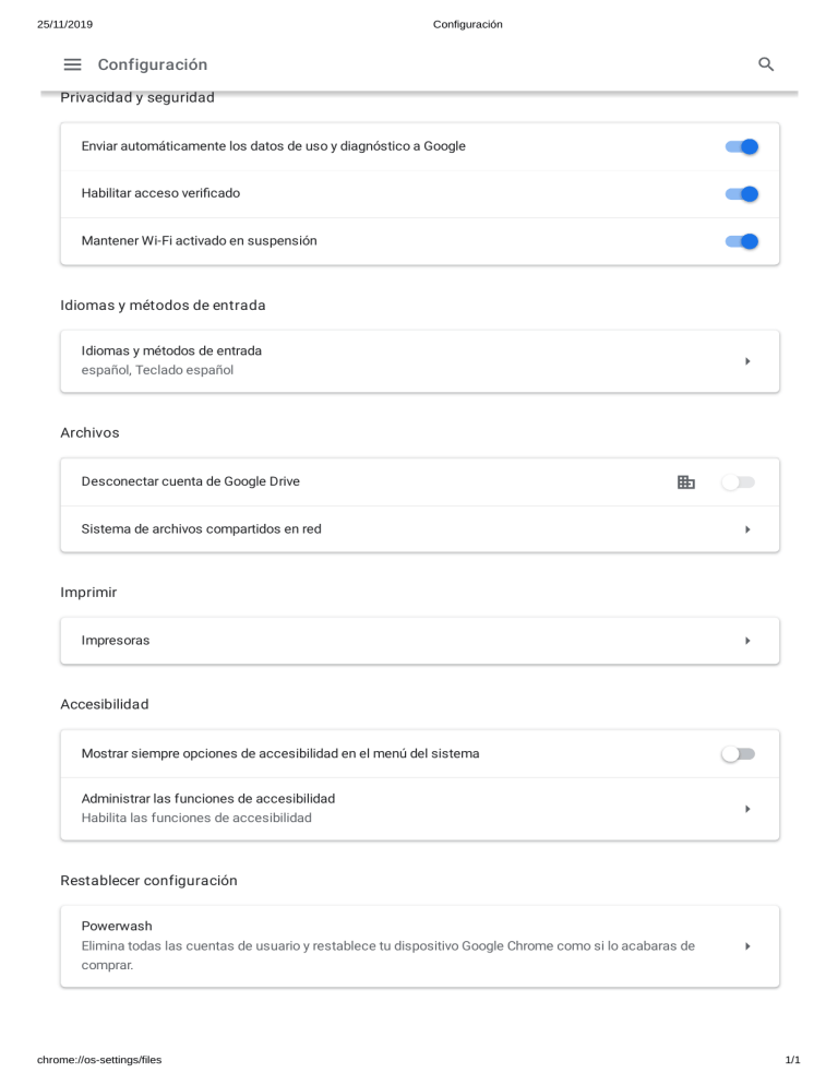 Configuraci n