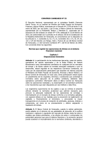 Convenio Cambiario Nº 33 (11.02.2015)