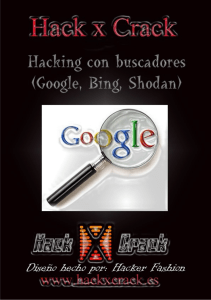 Hack x Crack Hacking Buscadores