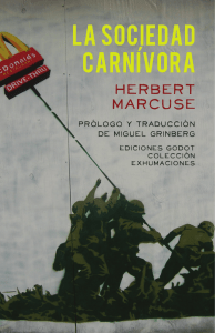 Marcuse-Sociedad Carnivora