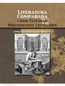 Literatura comparada  como estu - Armando Balcazar Orozco