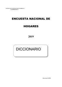 Diccionario 2019