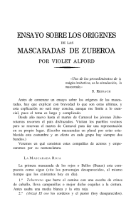 1931 Ensayo sobre el origen de las mascaradas de Zuberoa