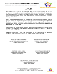 ACTA DE AUTORIZACION CONSEJO COMUNITARIO - SEMPEGUA CESAR