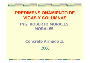 PREDIMENSIONAMIENTO 2006 Ing Roberto Mor (1)