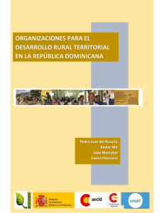Organizaciones Desarrollo Rural Territorial Dominicano