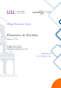 Elementos de Euclides, Libros V y VI
