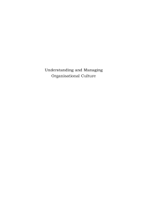 CPMR DP 40 Understanding Managing Org Culture