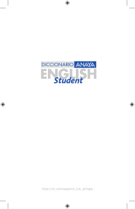 Anaya English Student Dictionary  Espanol - Ingles  Spanish - English (Spanish Edition) ( PDFDrive )