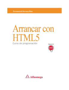 Arrancar HTML5