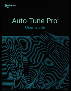 Auto-Tune Pro Manual