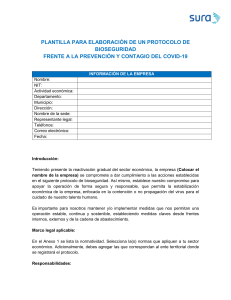plantilla protocolo bioseguridad covid 19