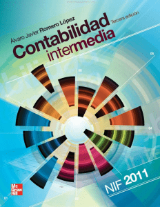 Contabilidad Intermedia - Javier Romero - 3ra Edición