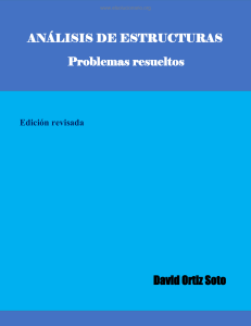 Análisis de Estructuras. Problemas Resueltos - David Ortiz - Edición Revisada