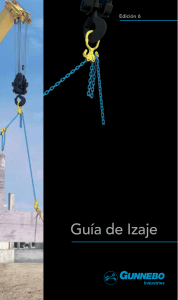 GUIA DE IZAJE