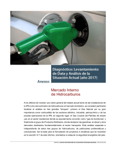 Diagnostico mercado interno de hidrocarburos Venezuela