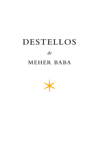 Meher Baba - Destellos
