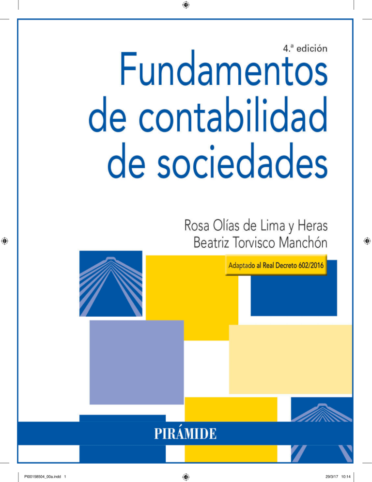 Torvisco Manchón, Beatriz - Fundamentos De Contabilidad De Sociedades ...