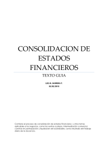 CONSOLIDACION DE ESTADOS FINANCIEROS TEX