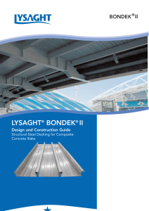 Lysaght Asia Bondek II Design & Construction Guide (2003)