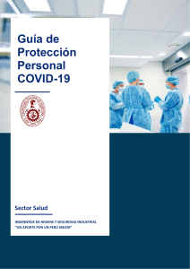 Guía de protección personal - Sector Salud vf