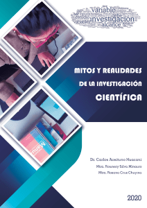 LIBRO 2020 - Mitos y realidades de la investigación científica