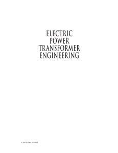 Electric Power Transformer Engineering
