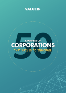 50 EXAMPLES OF CORPORATIONS THAT FAILED