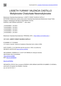 Mollybrooke Chaturbate Newmollybrooke = LISSETH YURANY VALENCIA CASTILLO -