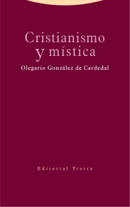 González de Cardedal, Olegario - Cristianismo y mística