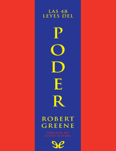 Las 48 leyes del poder Robert Greene.